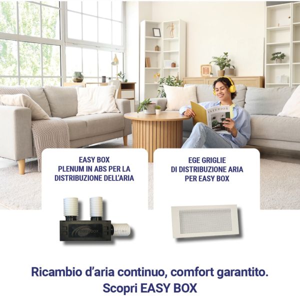 06/24 News - Ricambio d’aria continuo, comfort garantito. Scopri EASY-BOX